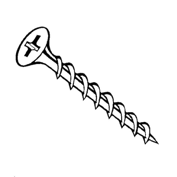 Buildright 2-1/2 in, Phillips Drive, Flat Head, Deck Screw, Plain Stainless Steel, 78 PK 55002 - main